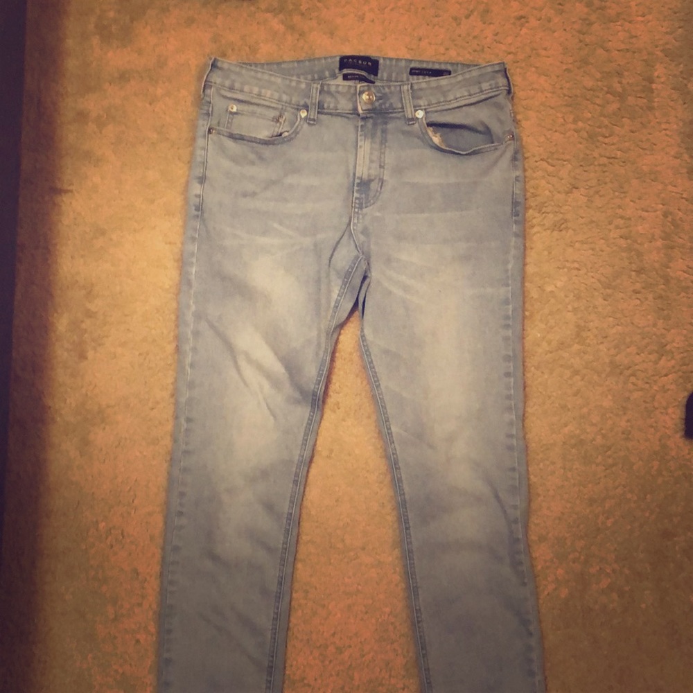 Pacsun Blue Skinny Jeans